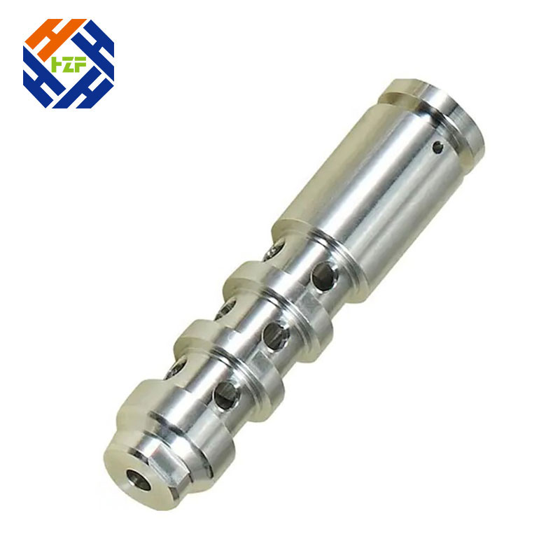 Maŝinita Stainless Steel VVT System Oil Control Valve (OCV) Korpo